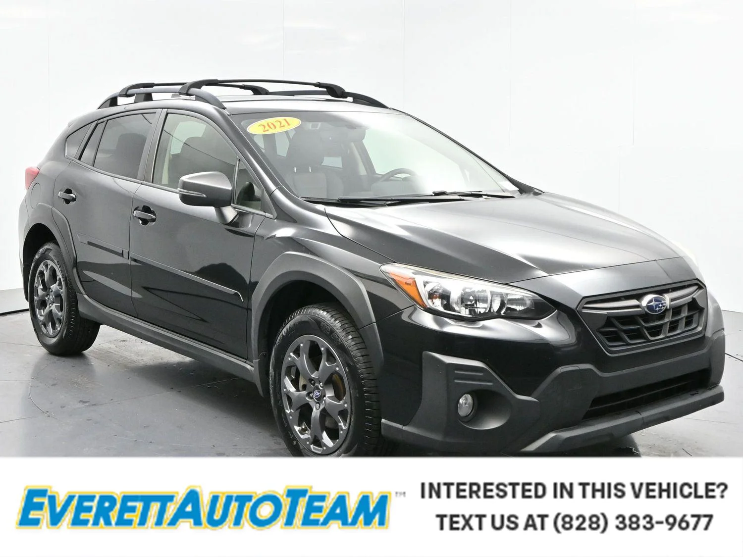 Used 2021 Crystal Black Silica Subaru Sport image 1