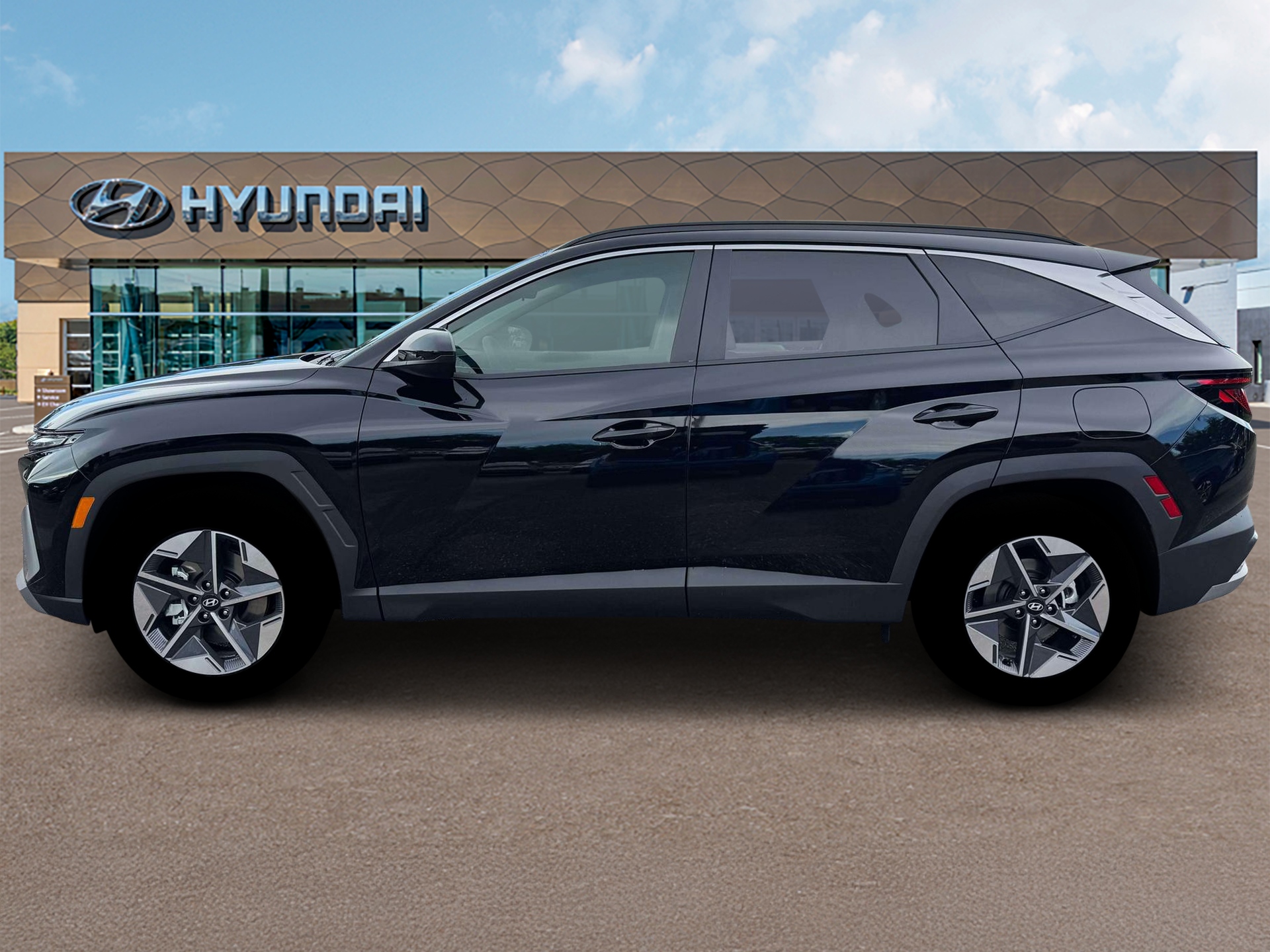 New 2026 Black Hyundai SEL FWD image 3
