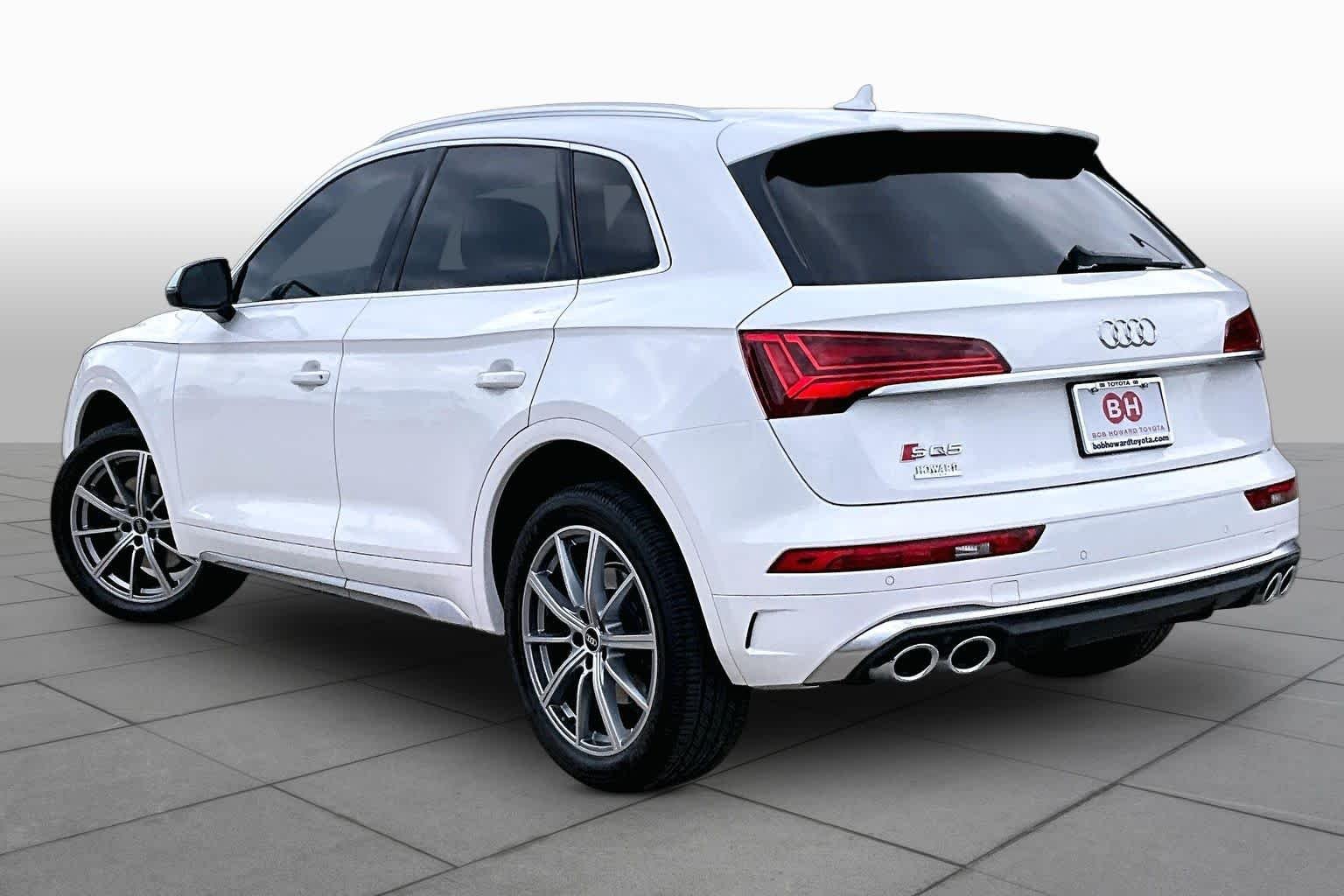 Used 2021 Glacier White Metallic Audi Premium Plus image 11