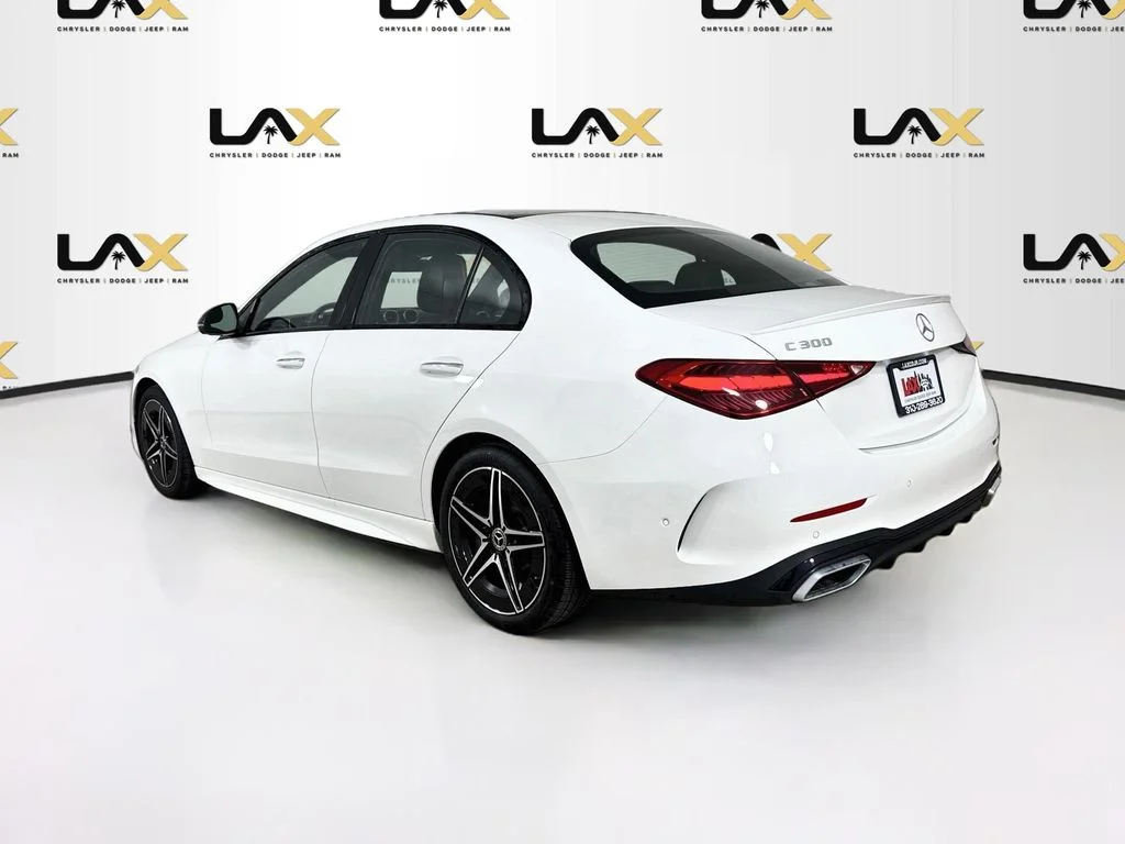 Used 2022 White Mercedes-Benz C 300 image 5