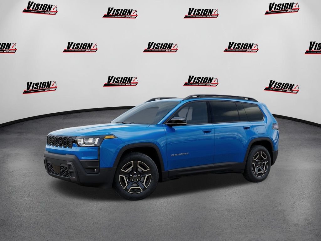 New 2026 Hydro Blue Pearl-Coat Exterior Paint Jeep Limited image 2