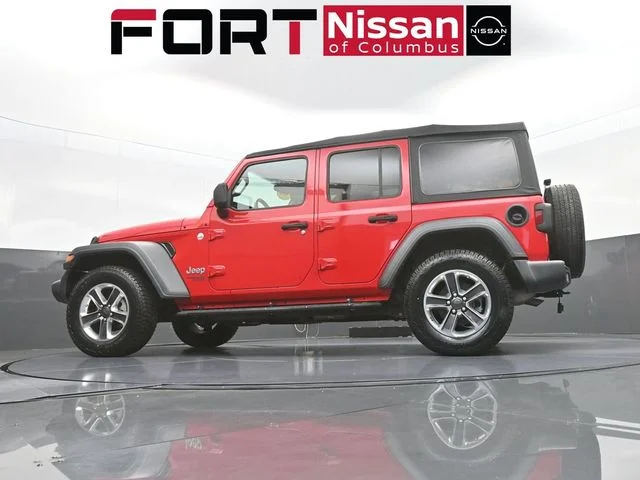 Used 2018 Red Jeep Unlimited Sport S image 34
