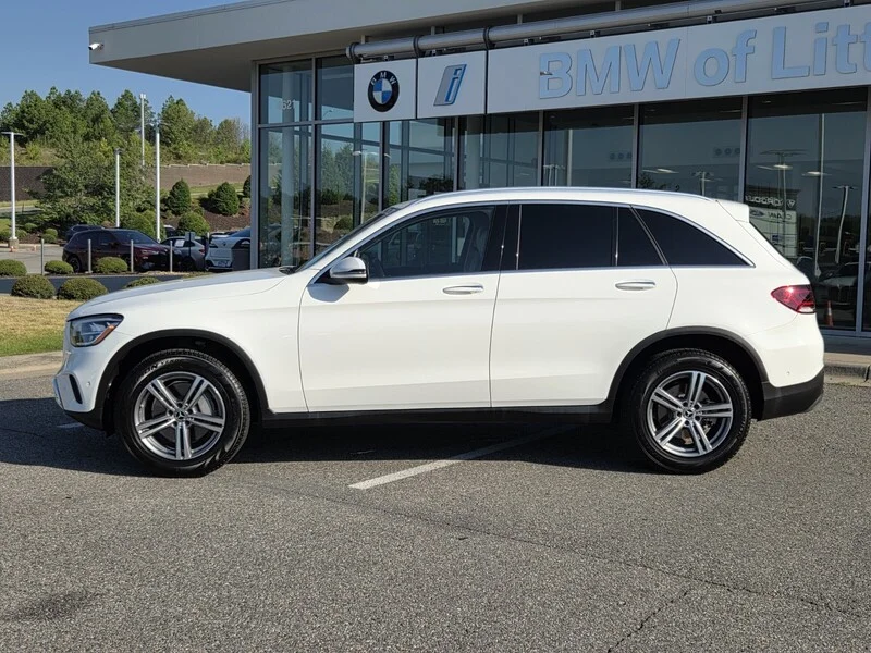 Used 2021 Polar White MERCEDES-BENZ GLC 300 SUV image 2