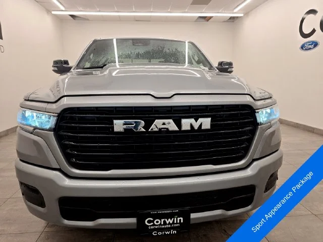 Used 2025 Billet Silver Metallic Clearcoat Ram Laramie image 8