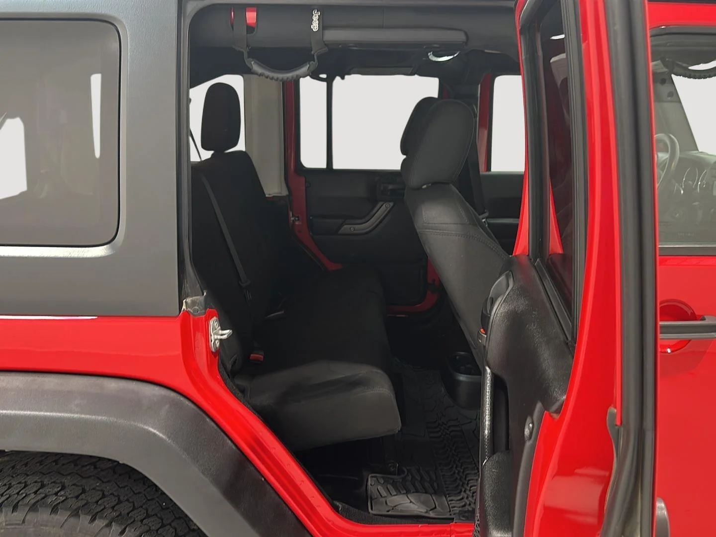 Used 2017 Firecracker Red Clearcoat Jeep Willys Wheeler image 18