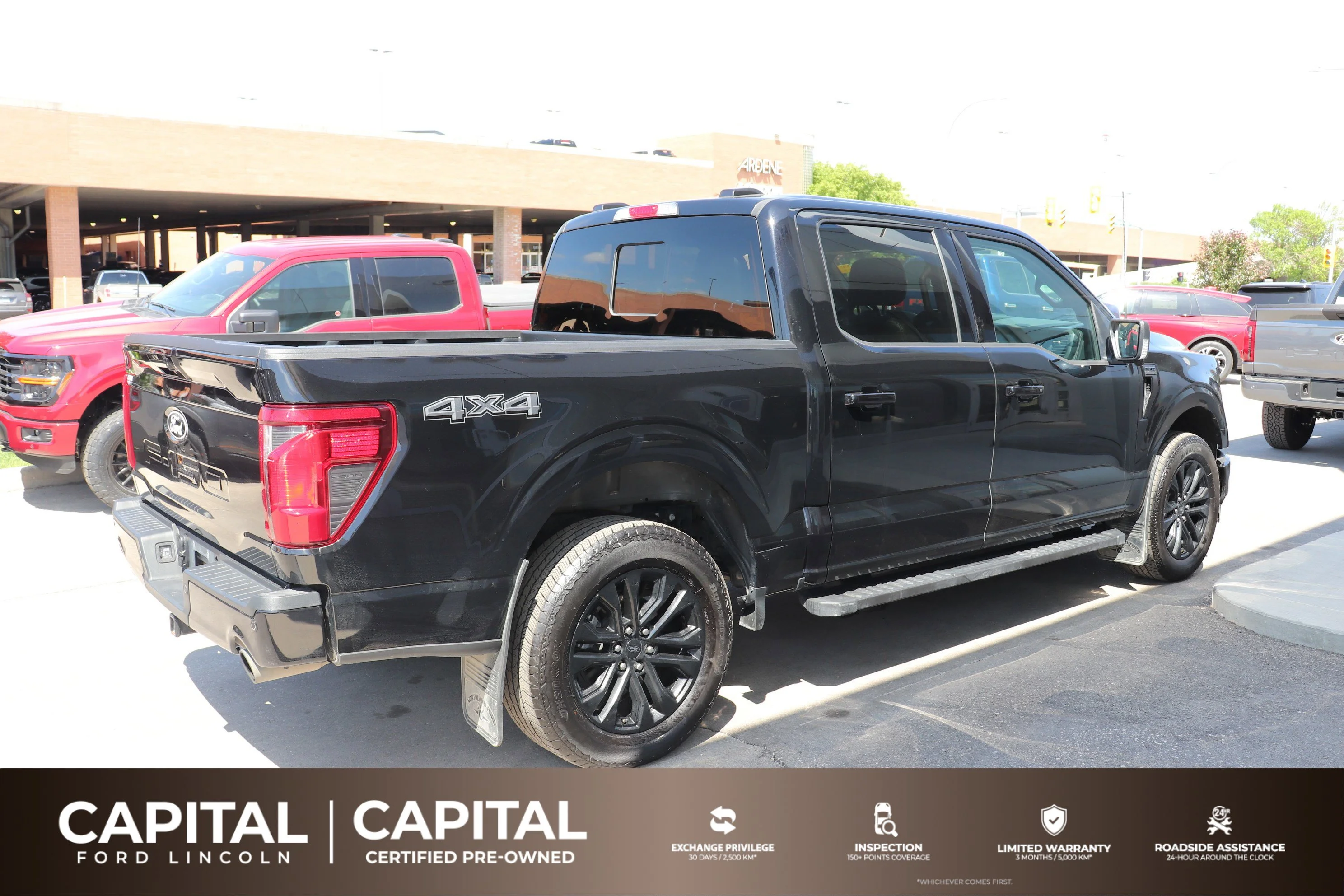 Certified Used 2024 Black Ford XLT 4WD SuperCrew 5.5