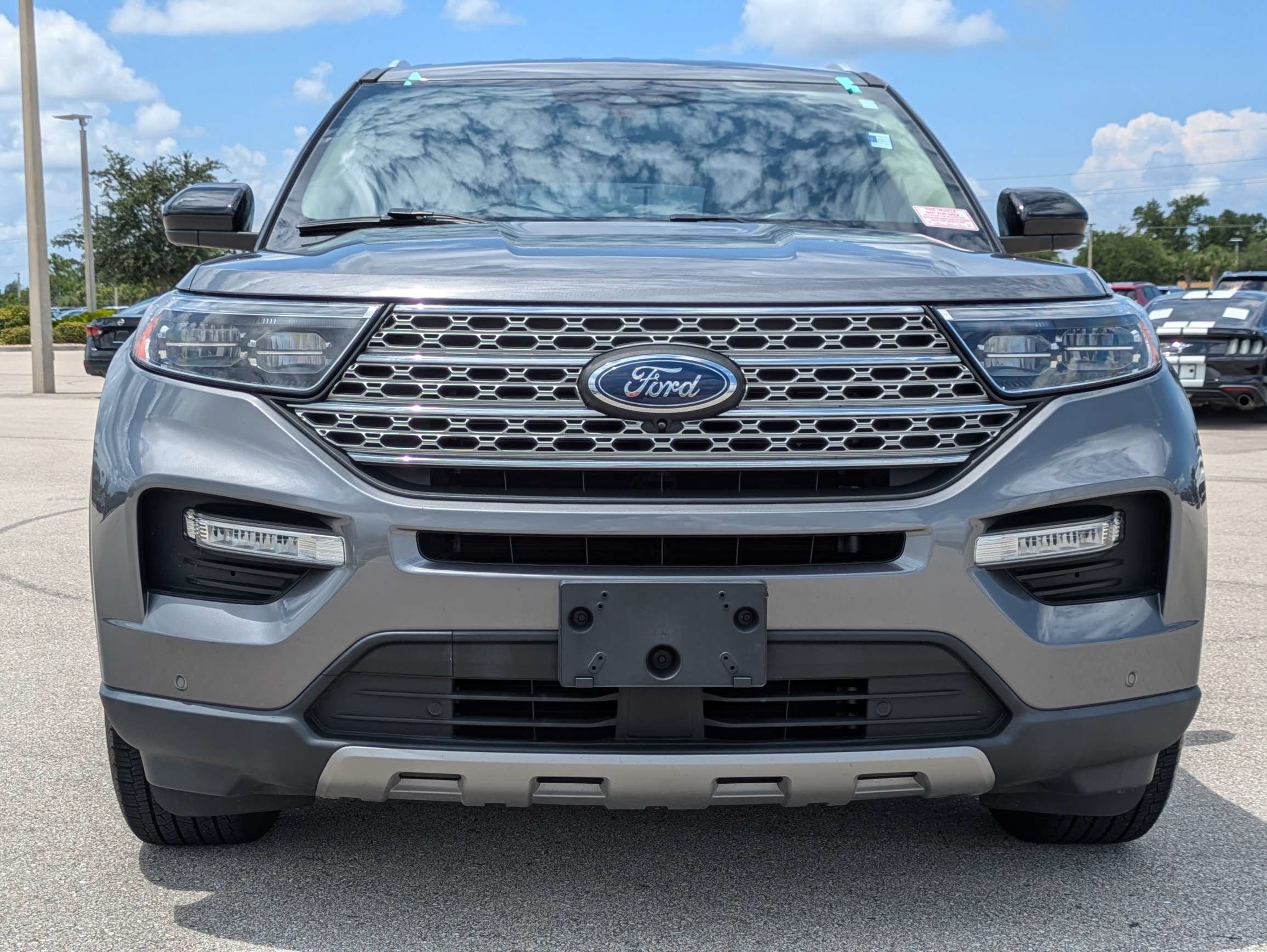 Used 2022 Carbonized Gray Metallic Ford Limited image 3