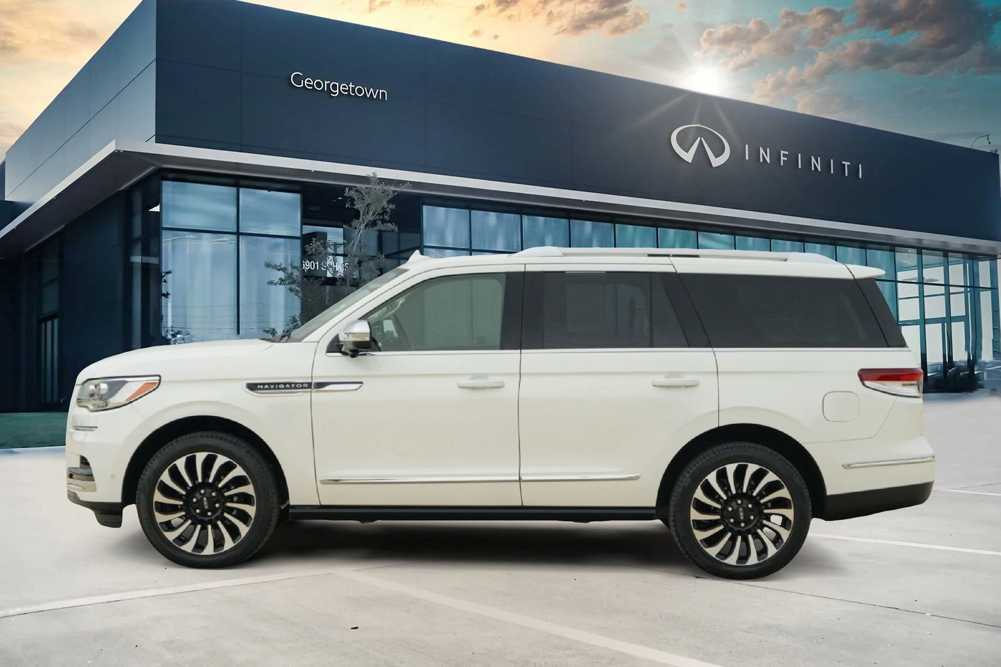 Used 2024 White Lincoln Black Label image 6