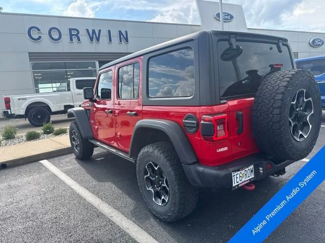 Used 2020 Red Jeep Unlimited Rubicon image 11