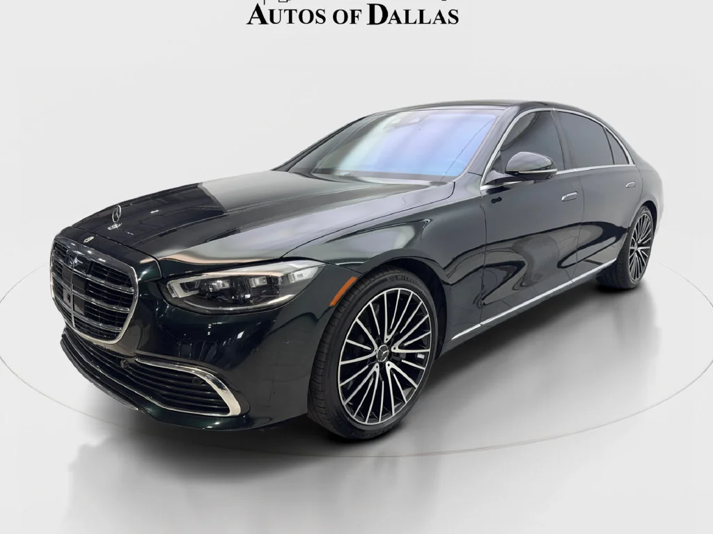 Used 2023 Green Mercedes-Benz S 500 image 3