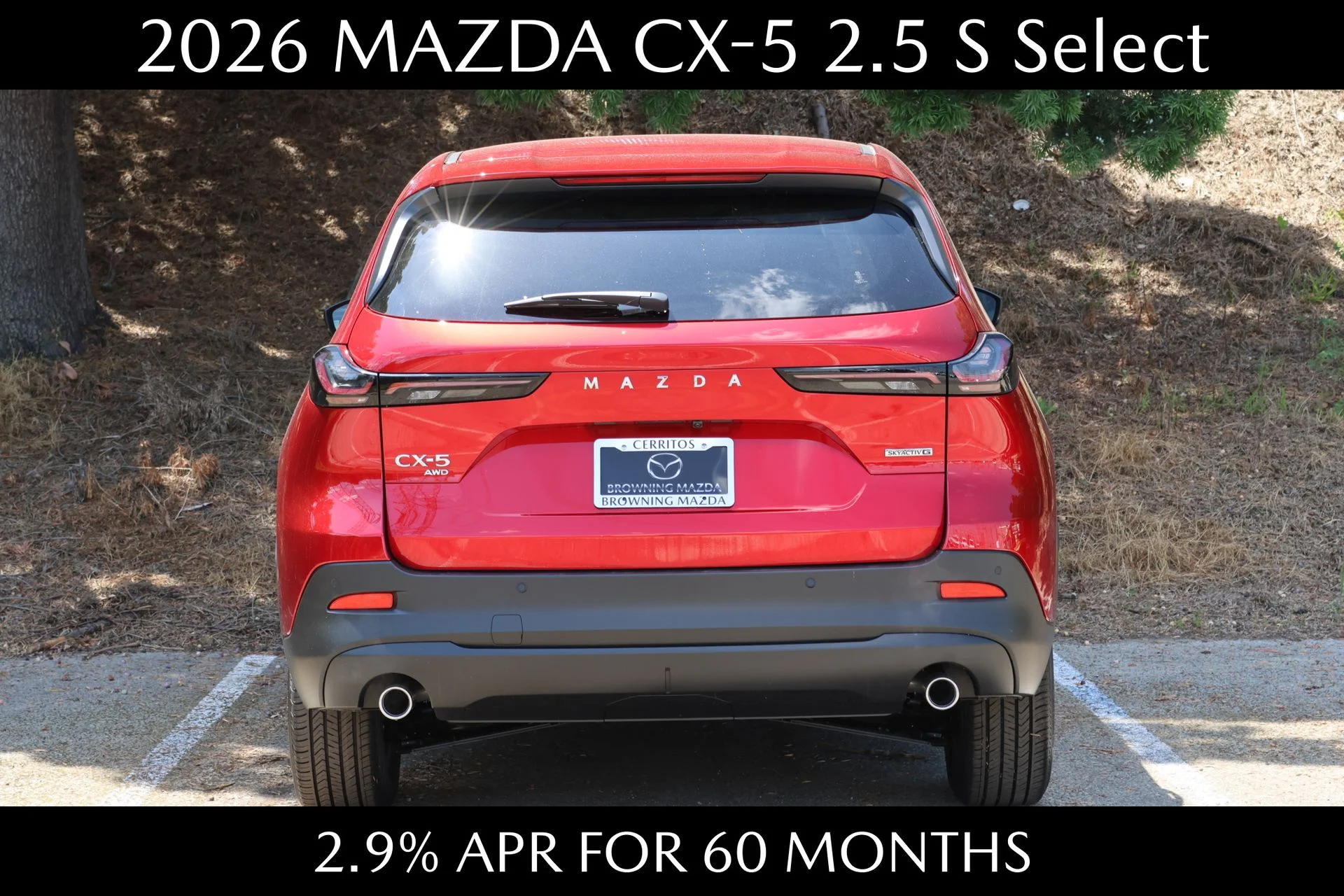 New 2026 Soul Red Crystal Metallic Mazda 2.5 S Select AWD image 4