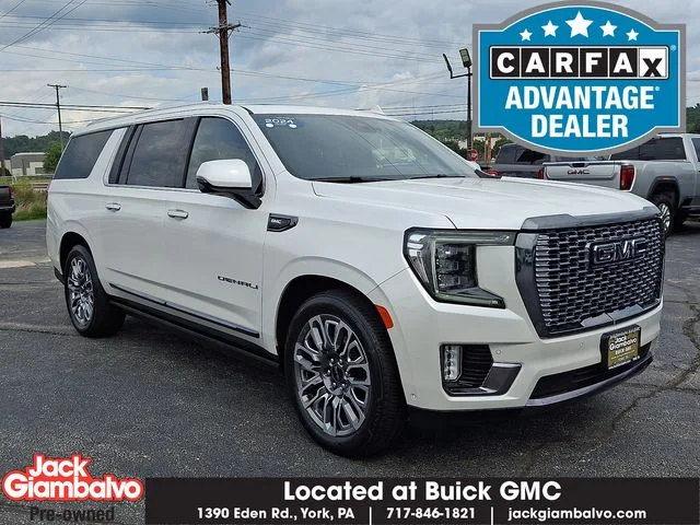 Certified Used 2024 White GMC Denali Ultimate image 1