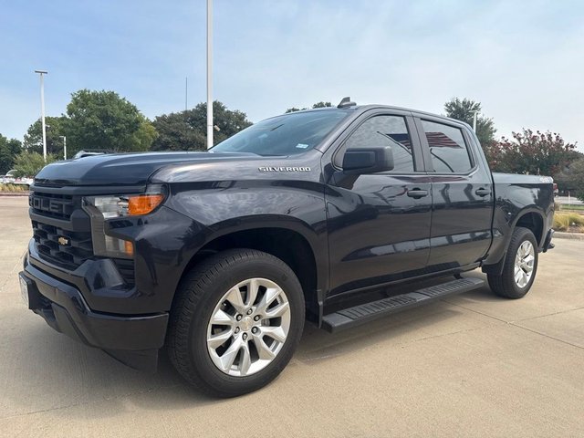 Pre-Owned 2023 Chevrolet Silverado 1500 Custom 4WD 4D Crew Cab