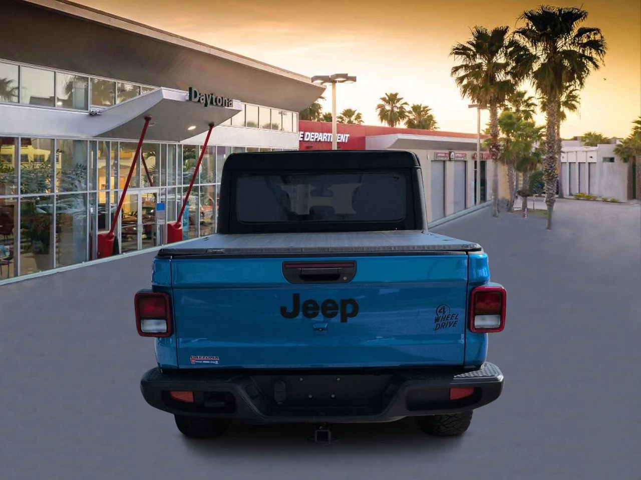 Used 2023 Blue Pearl Jeep Willys image 4