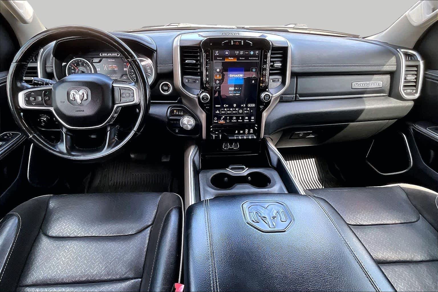 Used 2022 Granite Crystal Metallic Clearcoat Ram Laramie image 16