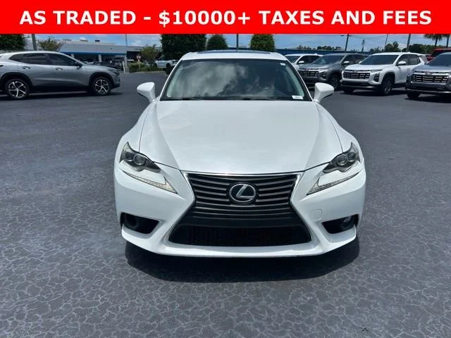 Used 2015 Lexus IS 250 with VIN JTHBF1D29F5070714 for sale in Bradenton, FL
