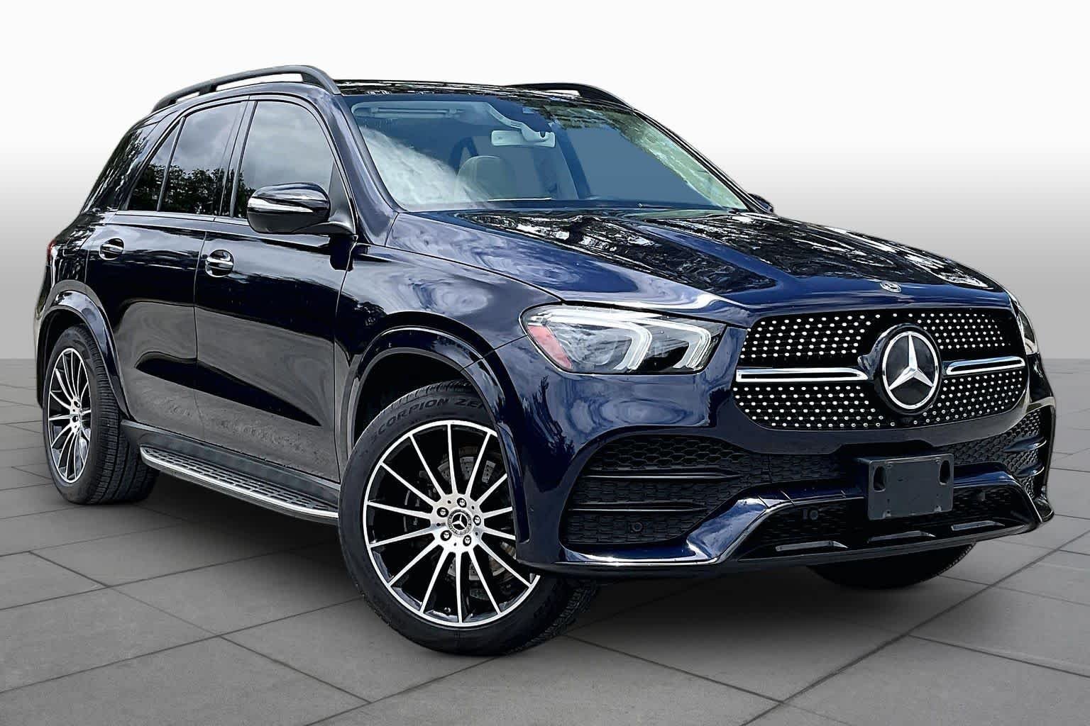 Certified Used 2020 Lunar Blue Metallic Mercedes-Benz GLE 350 image 3