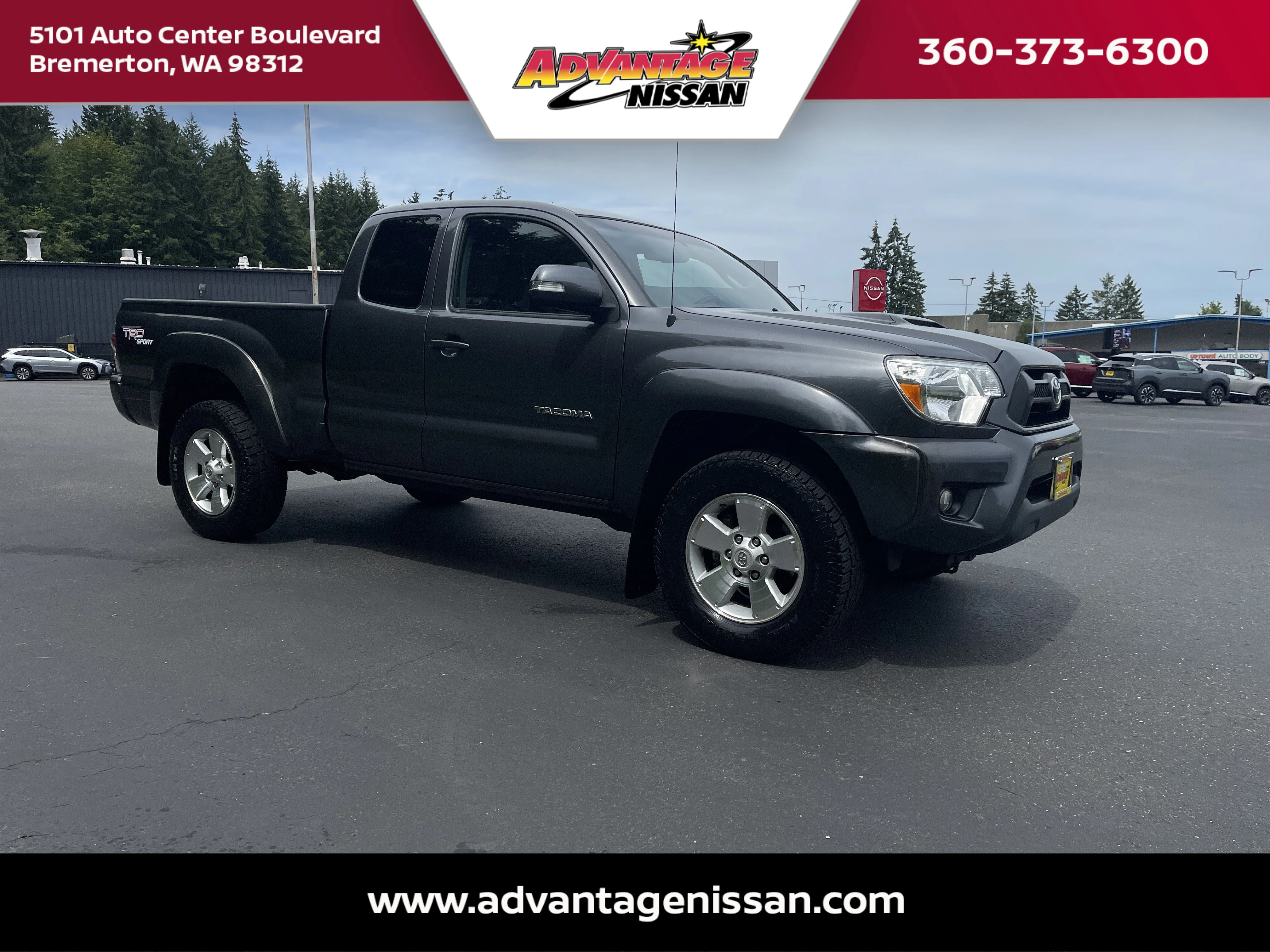 Used 2013 Magnetic Gray Metallic Toyota Base image 1