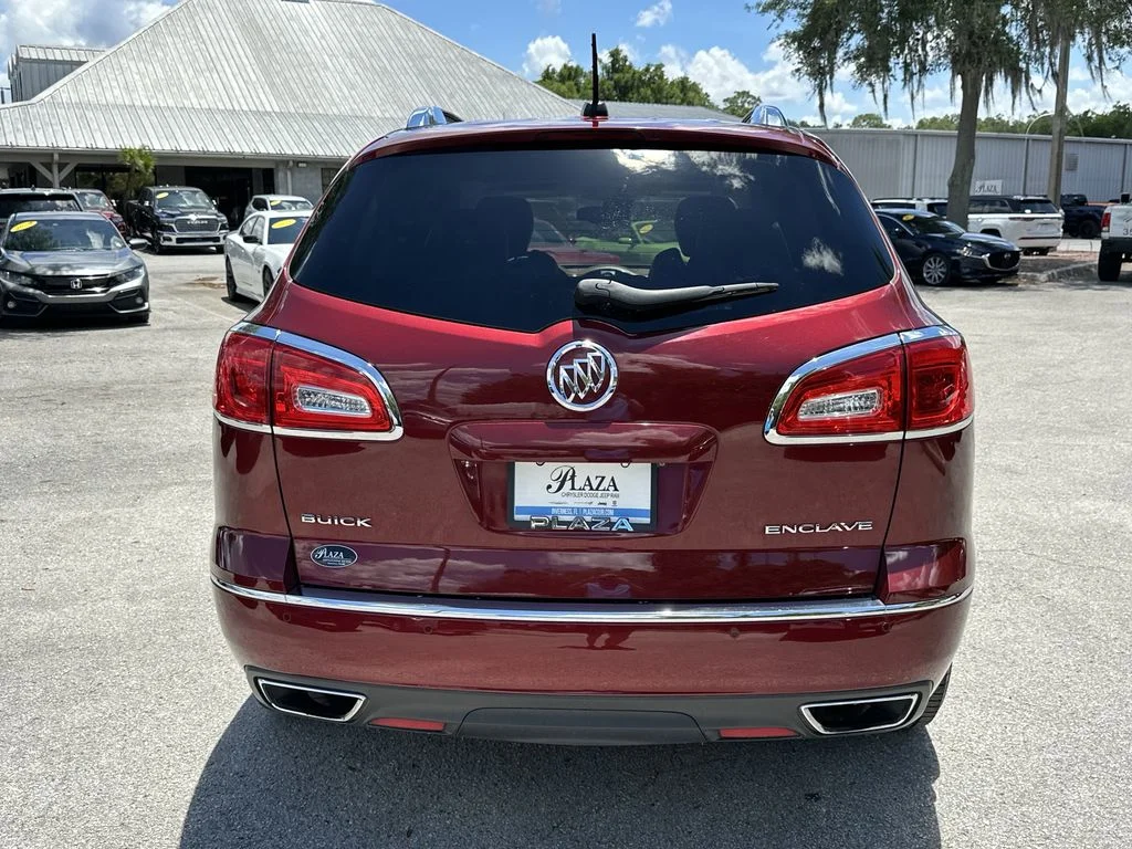 Certified Used 2017 Crimson Red Buick Leather Group image 6