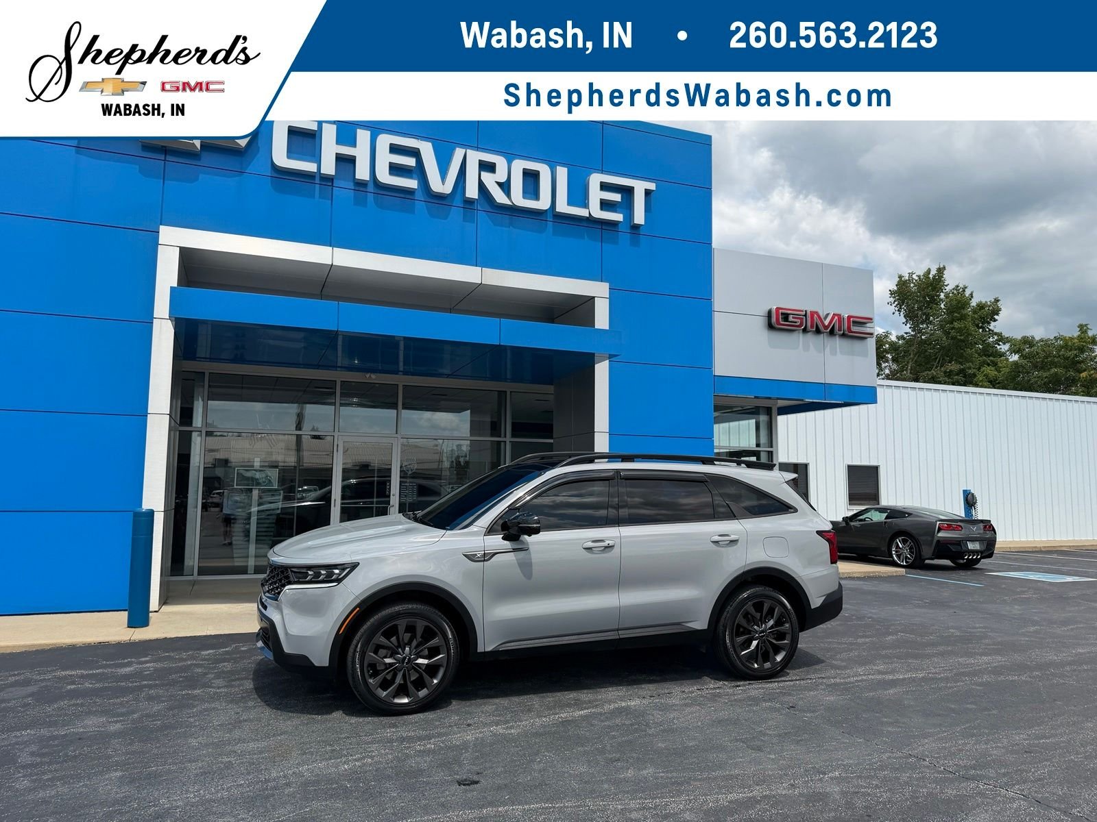 Used 2022 Gray Kia X-Line SX Prestige image 1