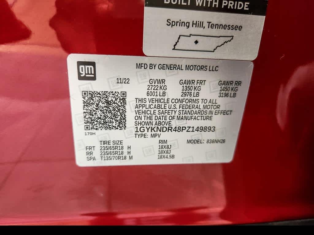 Certified Used 2023 RADIANT RED TINTCOAT Cadillac AWD Premium Luxury image 29