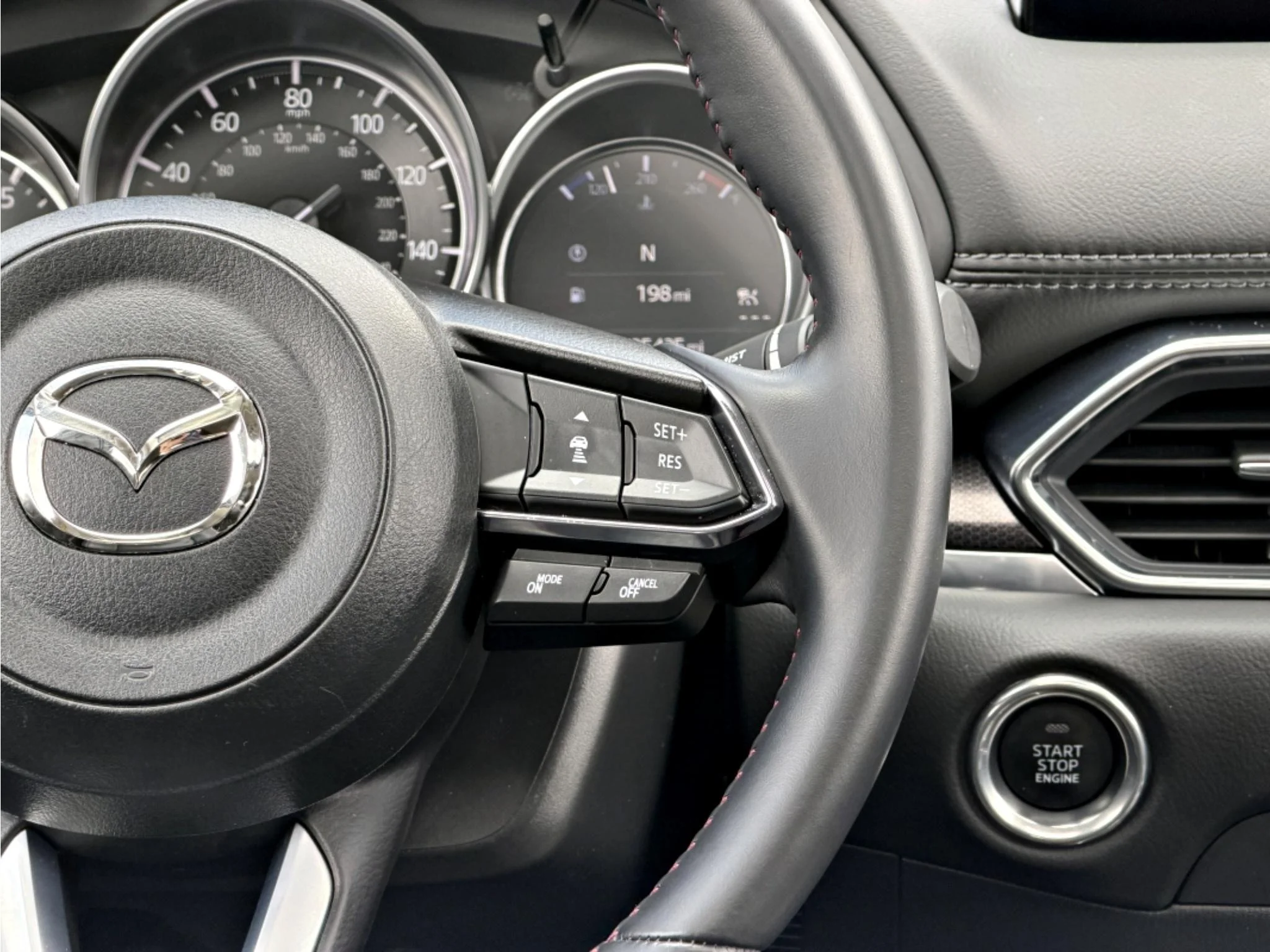 Used 2025 Polymetal Gray Metallic Mazda 2.5 S Carbon Edition image 12