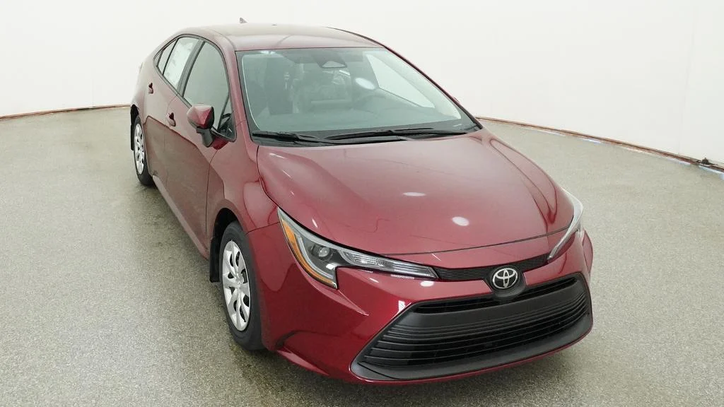 New 2026 Ruby Flare Pearl Toyota LE image 8
