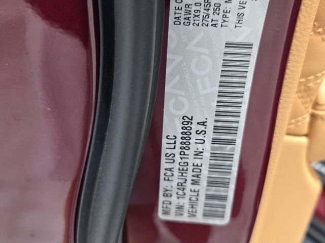 Used 2023 Red Jeep Summit Reserve image 19