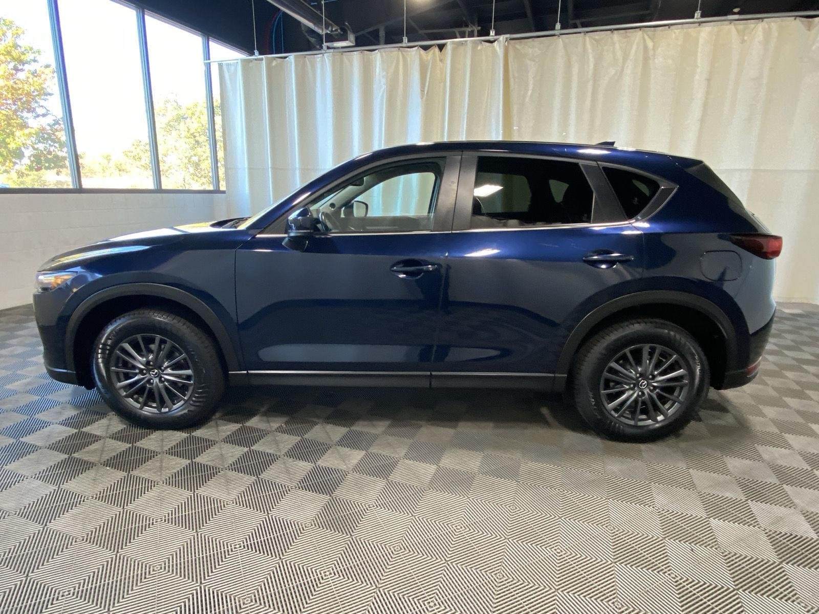 Used 2021 Deep Crystal Blue Mica Mazda Touring image 5