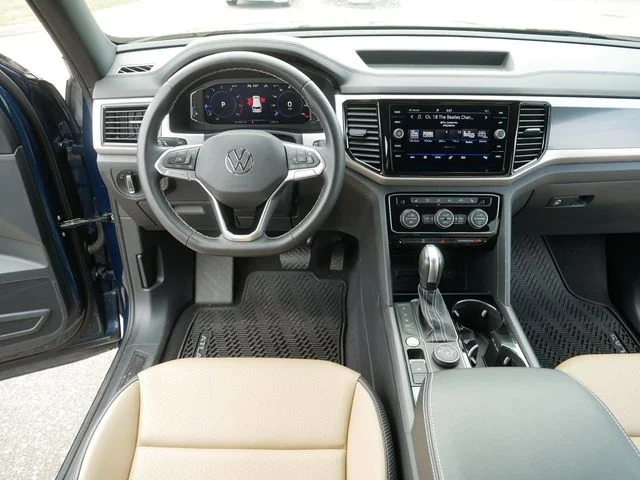 Certified Used 2023 Blue Volkswagen 3.6L V6 SEL image 21