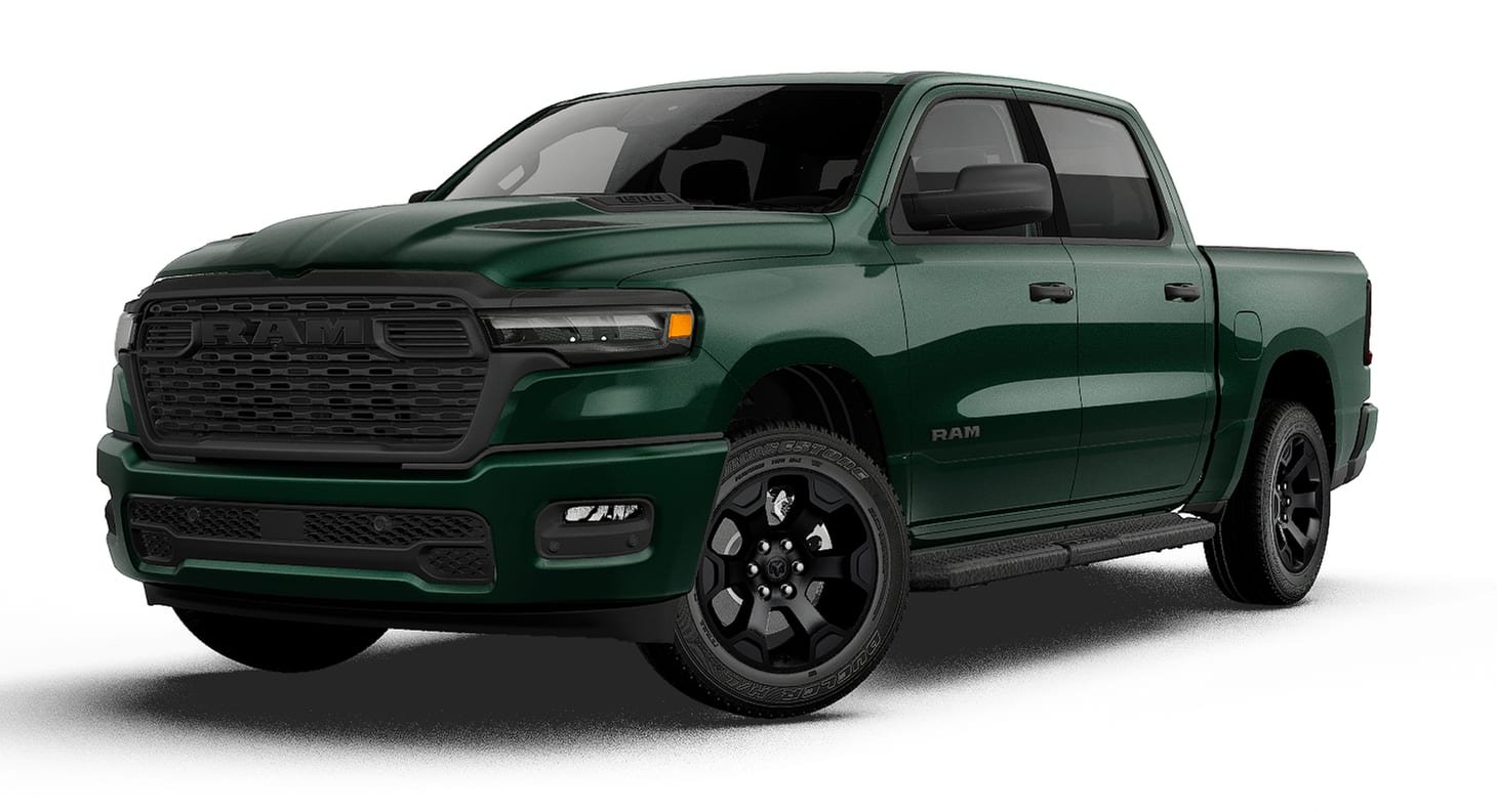 New 2027 Serrano-Green Metallic Exterior Paint Ram  image 1