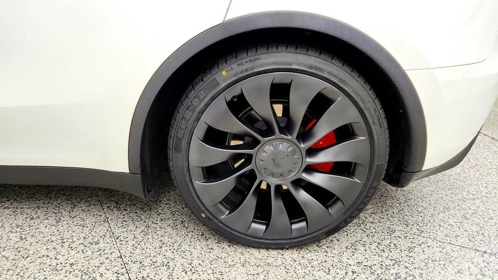 Used 2023 Pearl White Multi-Coat Tesla Performance AWD image 9