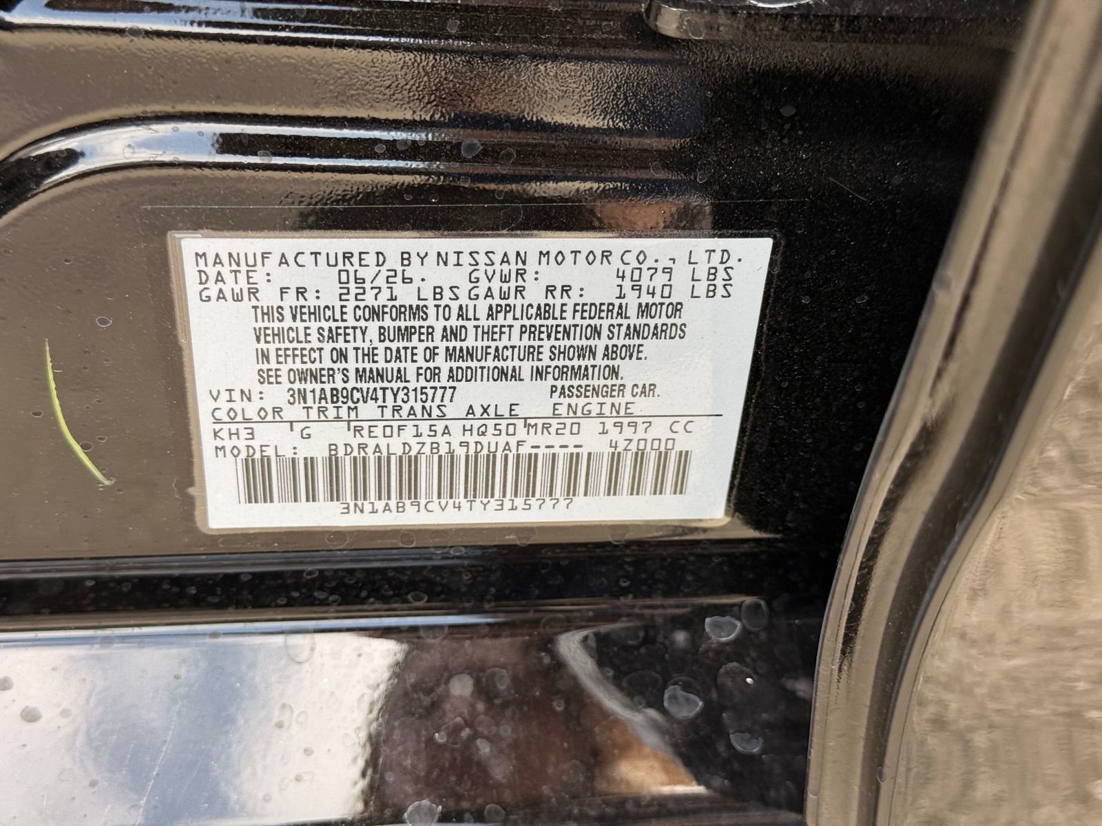 New 2026 Super Black Nissan SV image 20