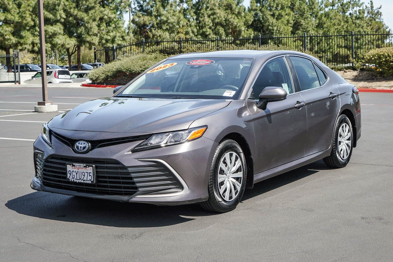 Certified Used 2023 Predawn Gray Mica Toyota LE image 3