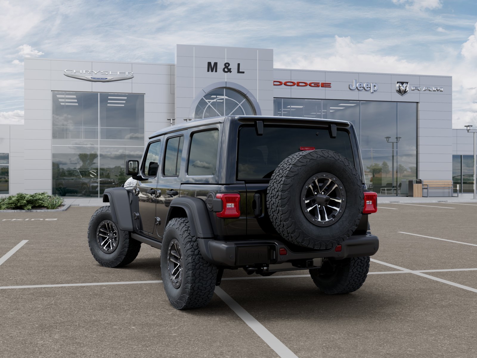 New 2026 Black Clear-Coat Exterior Paint Jeep Rubicon 392 image 56