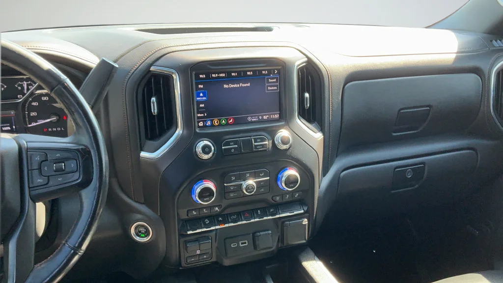 Used 2021 SATIN STEEL METALLIC GMC AT4 image 8