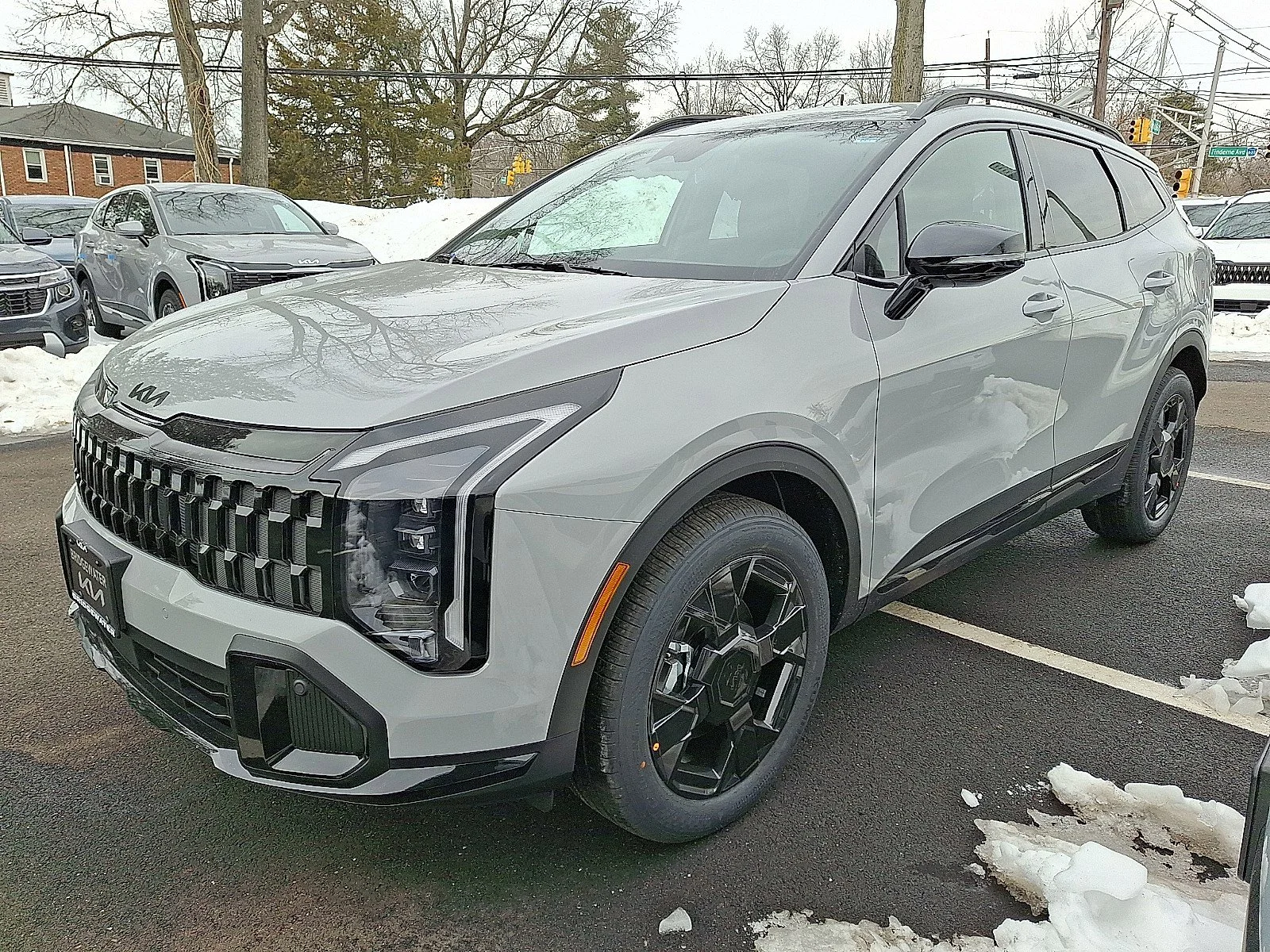 New 2026 Wolf Gray Kia X-Line image 3