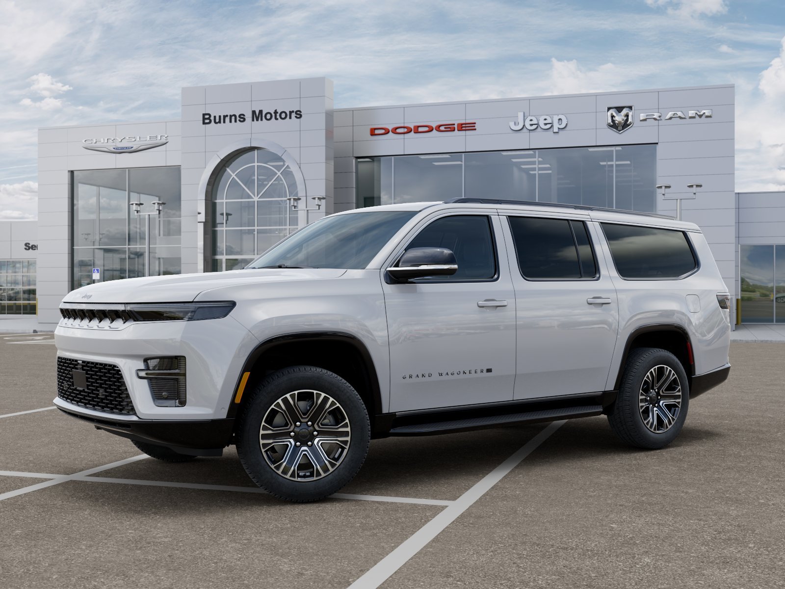 New 2026 Bright White Clear-Coat Exterior Paint Jeep 4x2 image 28