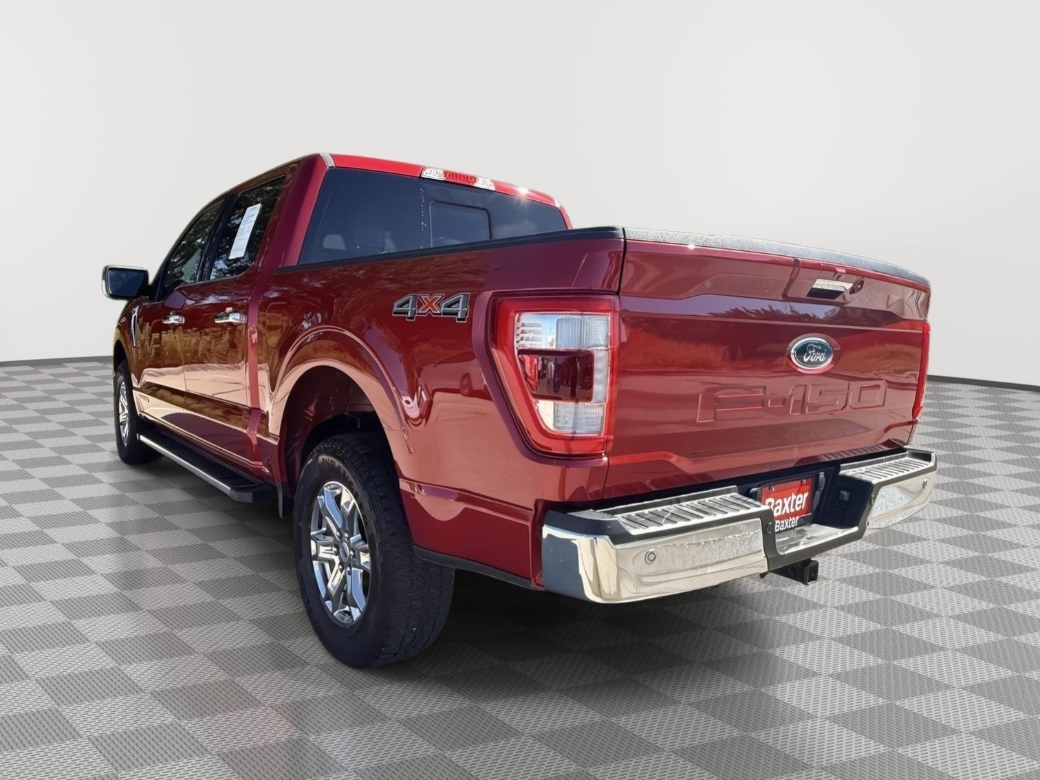 Certified Used 2023 Rapid Red Metallic Tinted Clearcoat Ford LARIAT image 5