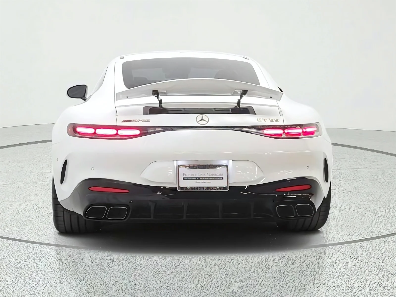 Certified Used 2024 MANUFAKTUR Moonlight White Metallic Mercedes-Benz AMG® GT 55 Coupe image 6
