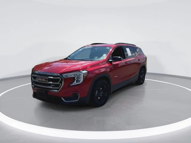 Used 2024 Red GMC AT4 image 4