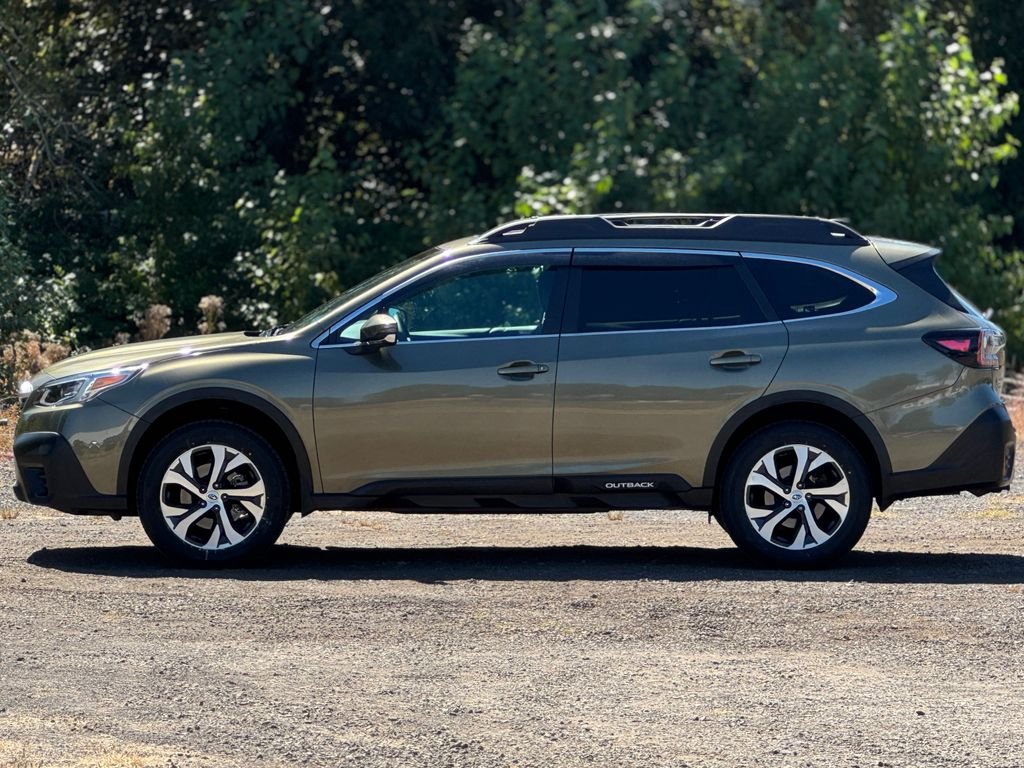 Used 2020 Green Metallic Subaru Limited image 4