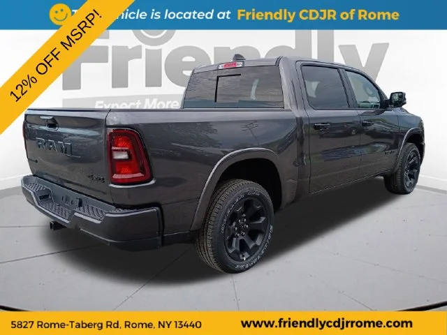 New 2026 Granite Crystal Metallic Clear-Coat Exterior Paint RAM Big Horn/Lone Star image 5