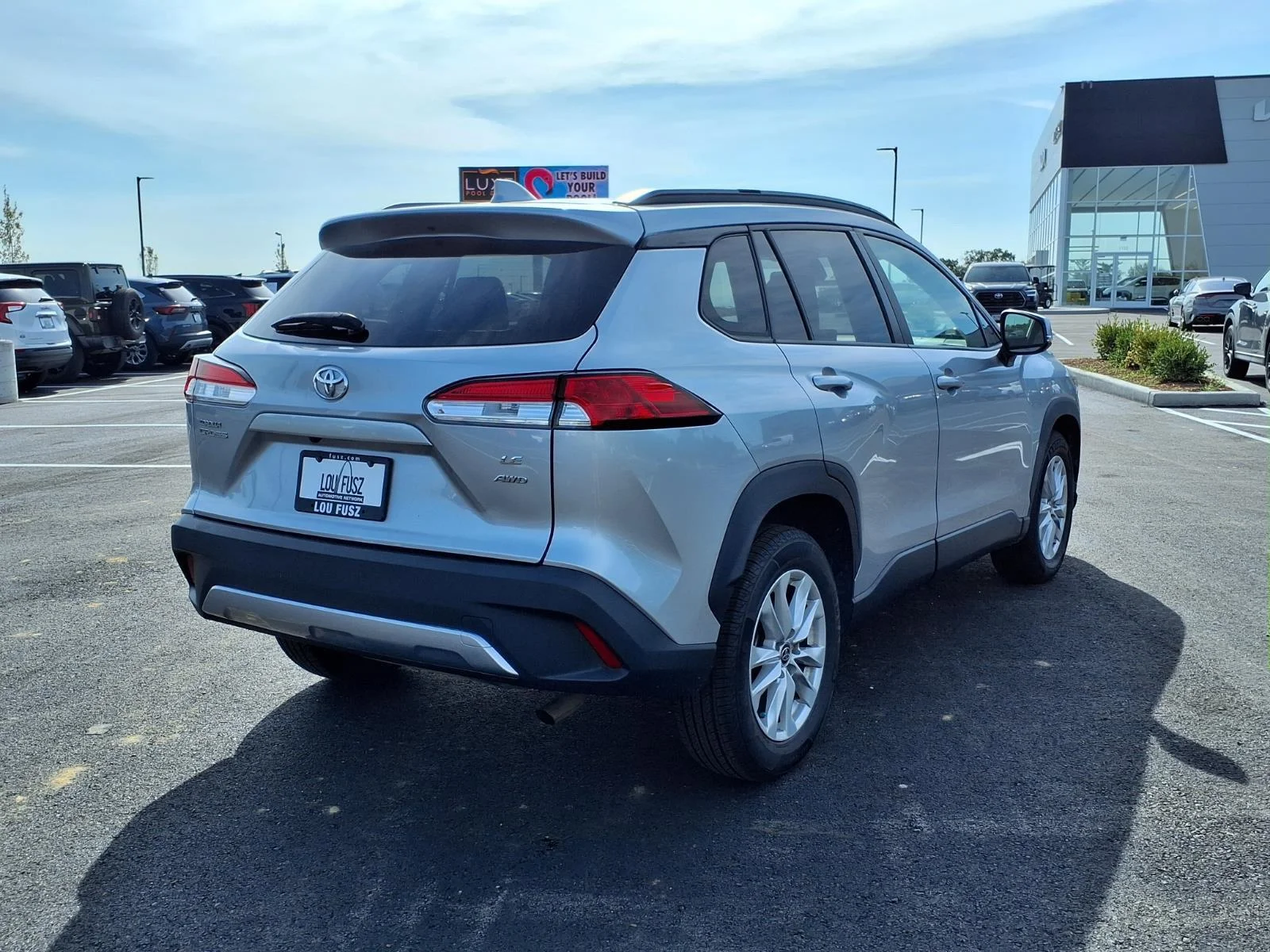 Used 2022 Sonic Silver Toyota LE image 26