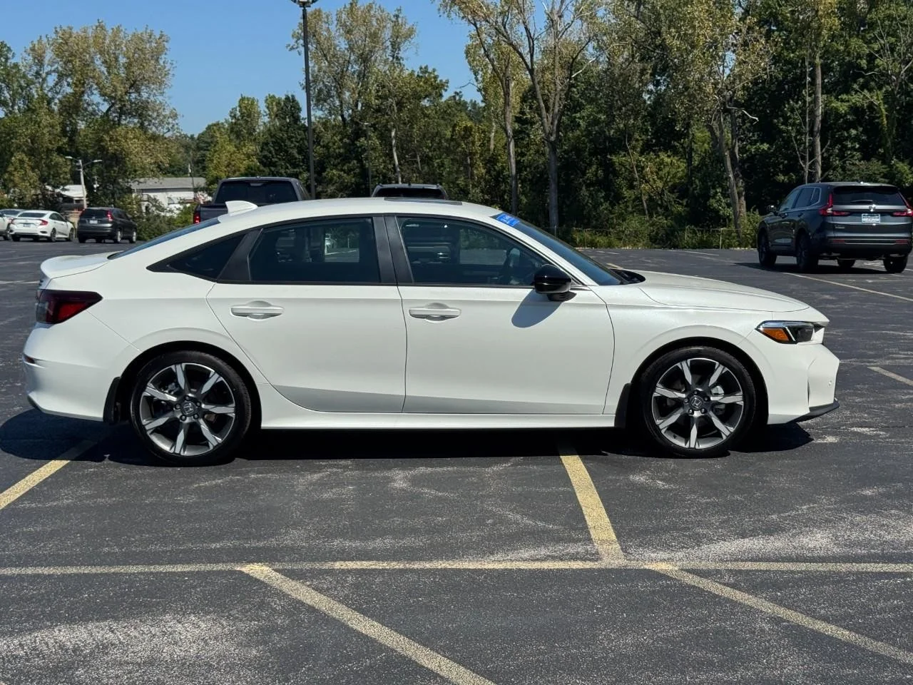 Certified Used 2026 Platinum White Pearl Honda Sport Touring image 3