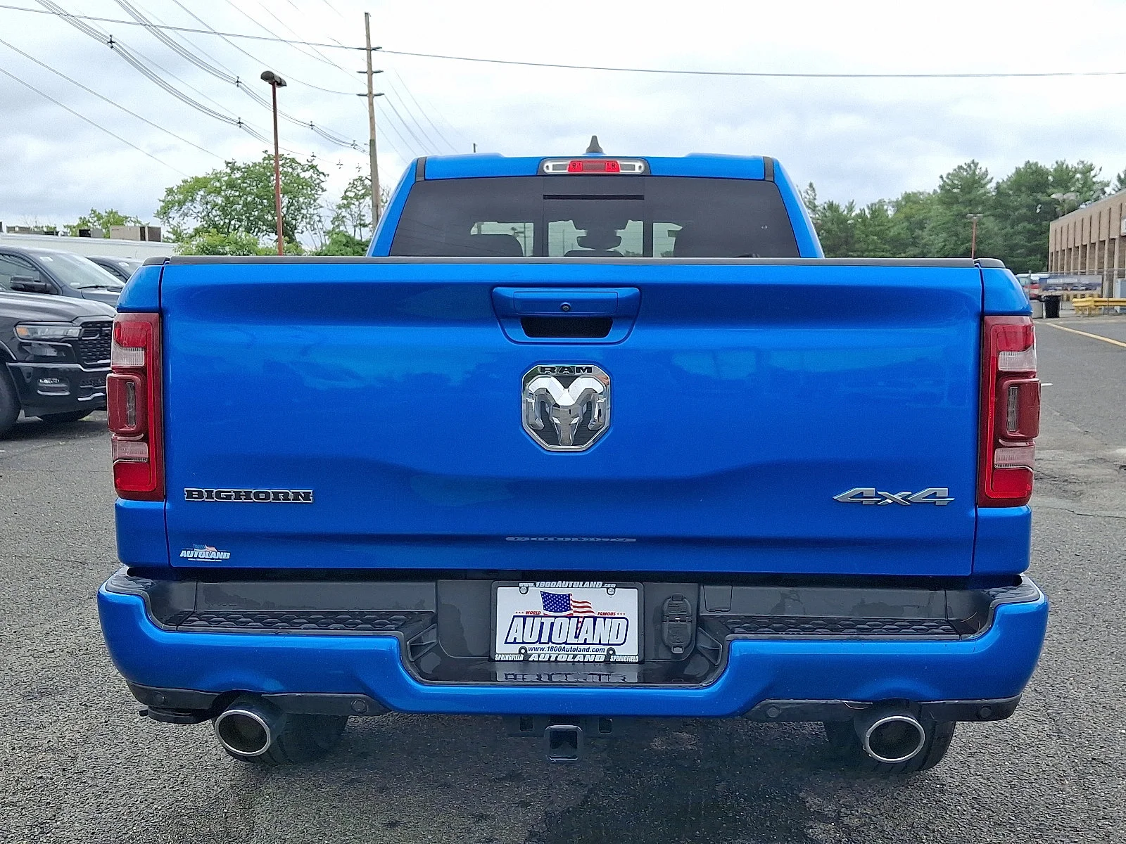 Certified Used 2021 Hydro Blue Pearlcoat Ram Big Horn image 6