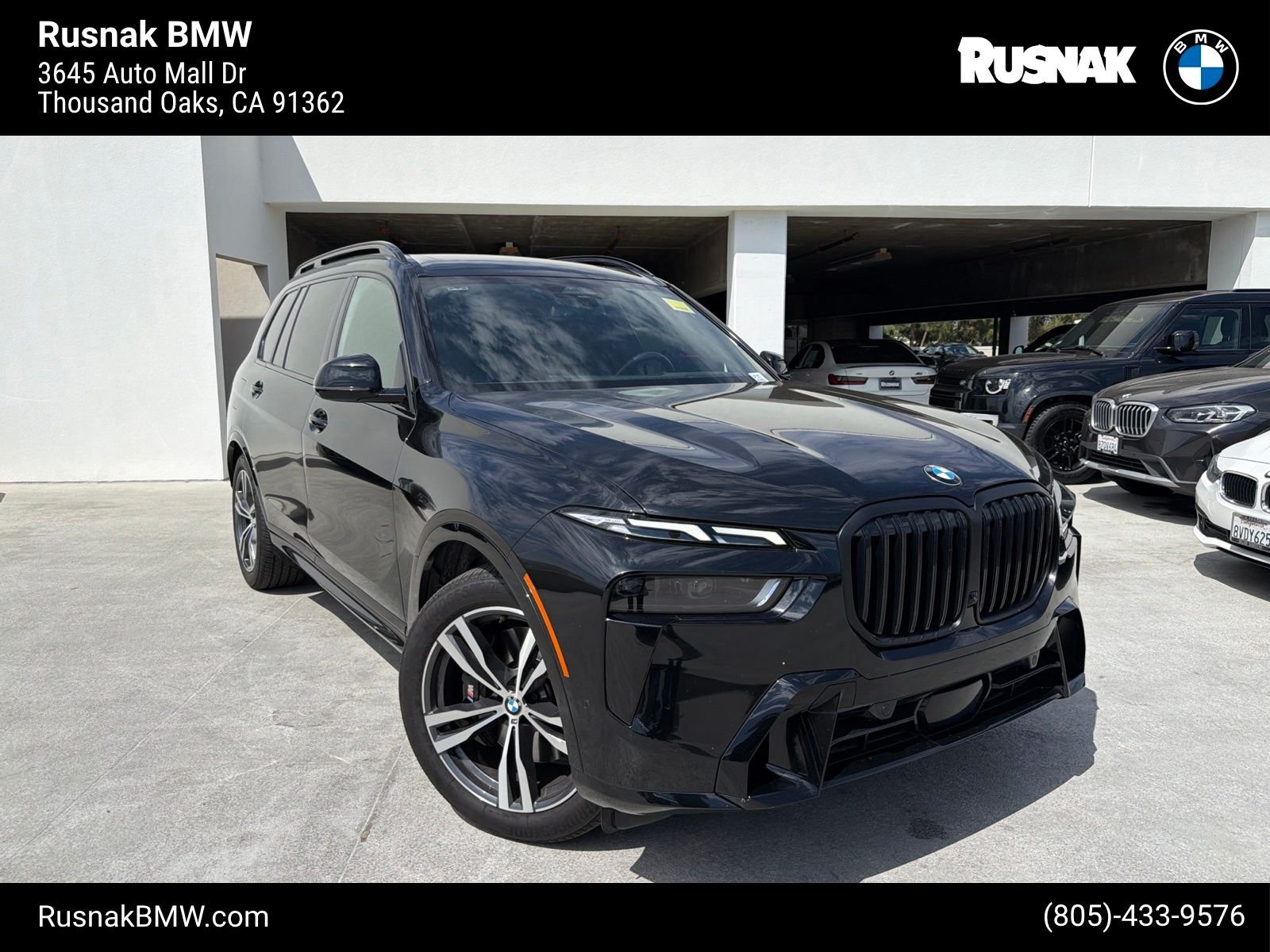 Certified Used 2024 Black Sapphire Metallic BMW xDrive40i image 1