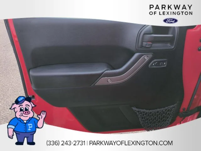 Used 2016 Red Jeep Unlimited Sport image 12