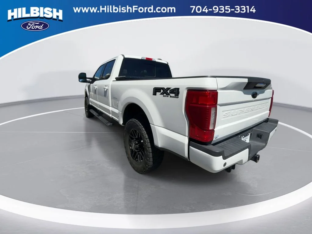 Used 2021 White Ford Lariat image 6