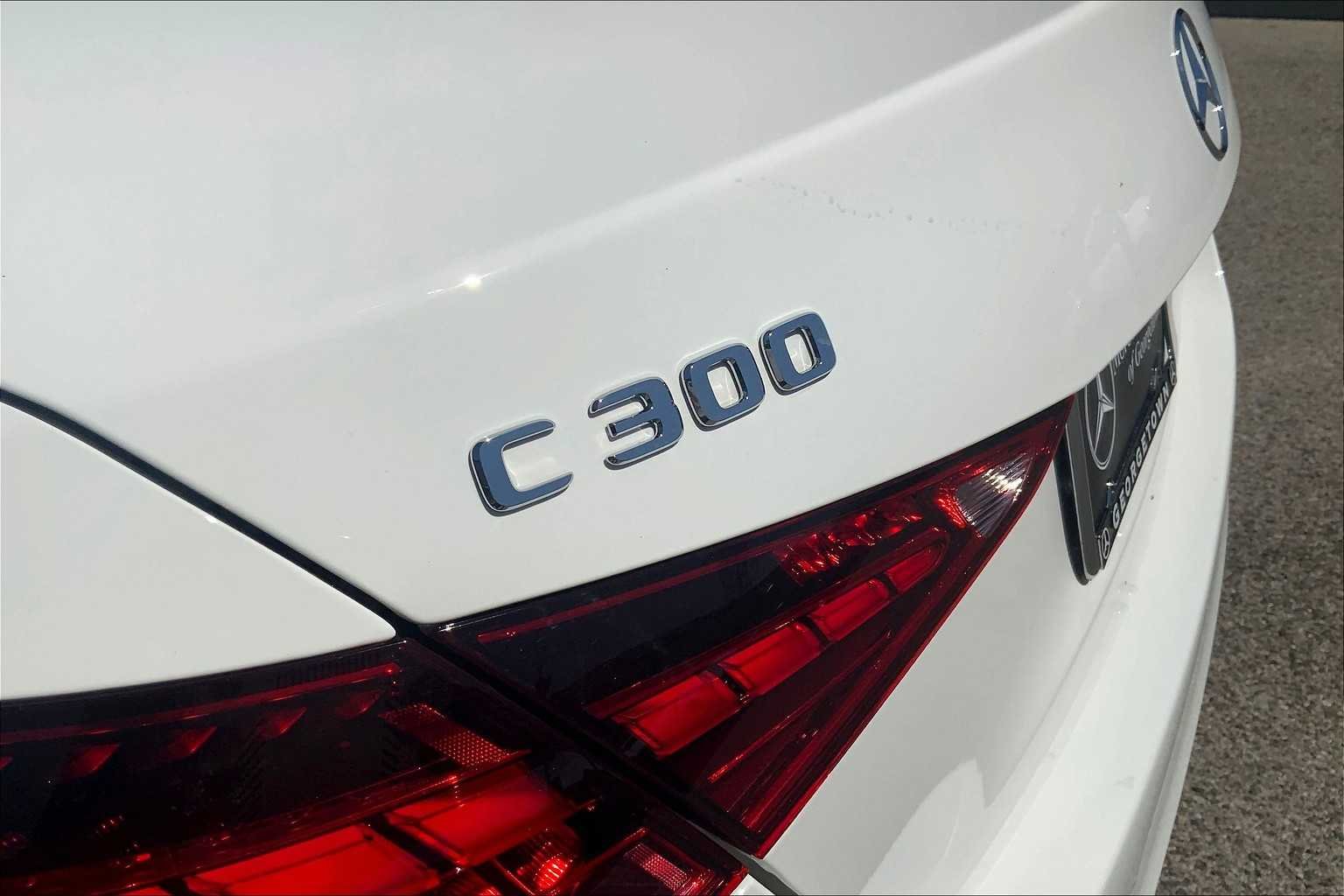 Certified Used 2022 Polar White Mercedes-Benz C 300 image 30